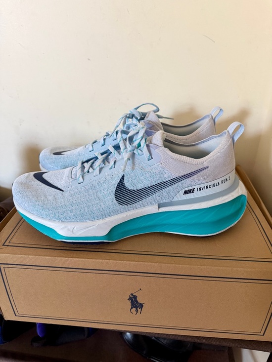 Nike Other - Nike Invincible Run 3 Men's Running Shoes - Light Blue & Teal